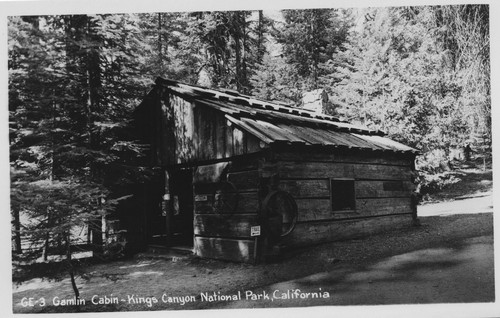 GE-3 Gamlin Cabin - Kings Canyon National Park California