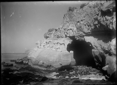 Rocky coast, beach