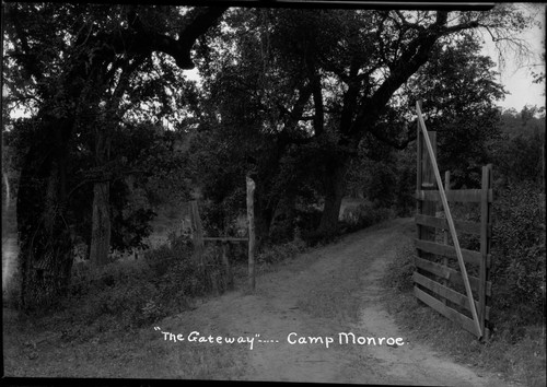 "The Gateway ... Camp Monroe"