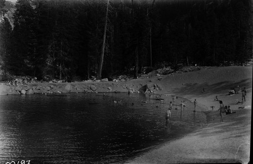 Miscellaneous Visitor Activities, Buildings and Utilities, Lodgepole Swimming Pool. Remarks: Pool destroyed in 1955 flood. Unknown Date