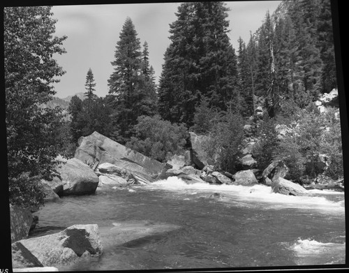 South Fork Kings River, lower end of Paradise Valley