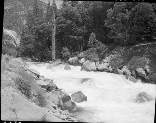 South Fork Kings River below Cedar Grove, High Water