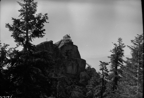 Fire Lookout Structures, Buck Rock Lookout. 530721. Giant Sequoia National Monument, CA. Outside park