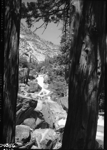 South Fork KIngs River. Misc. Falls. Below Paradise Valley