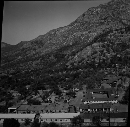 Aerial Views, Ash Mountain Headquarters. Buildings and Utilities