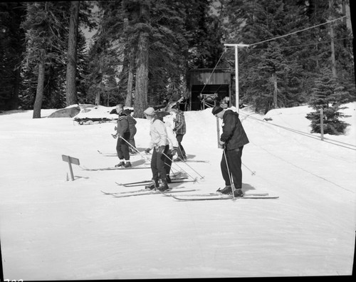 Skiing, Skiers at Wolverton