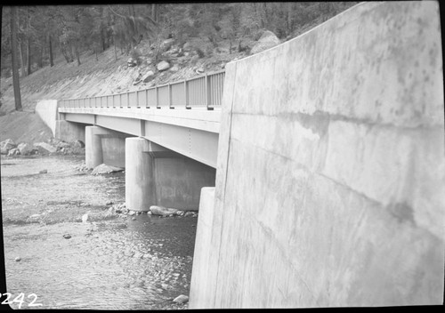 Bridges, Newly completed bridge across South Fork Kings River