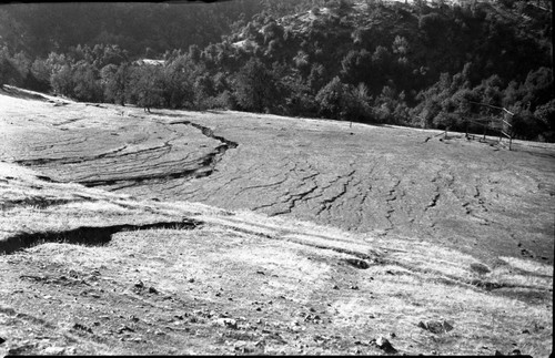 Flood and Storm Damage, erosion at Yucca Creek Camp