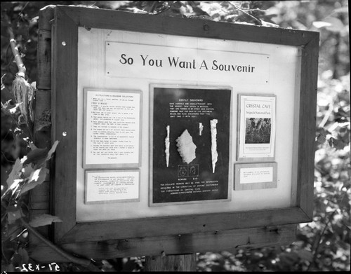 Exhibits, Crystal Cave