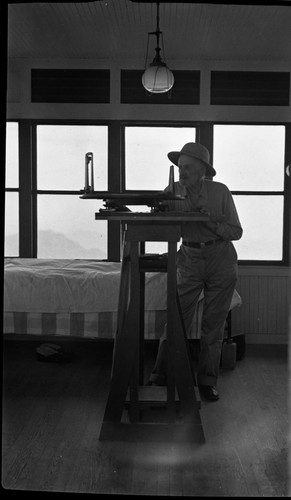 NPS Individuals, Bob Roberts, Milk Ranch Lookout. Fire Lookout Structures