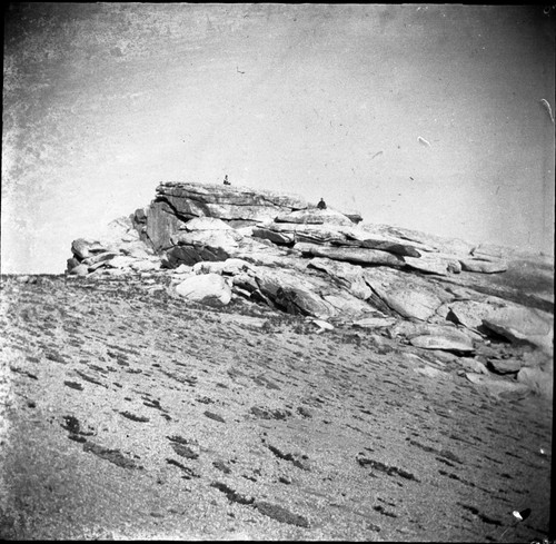 Summit of Alta Peak, Walter Wheeler on Top, George Grant further down