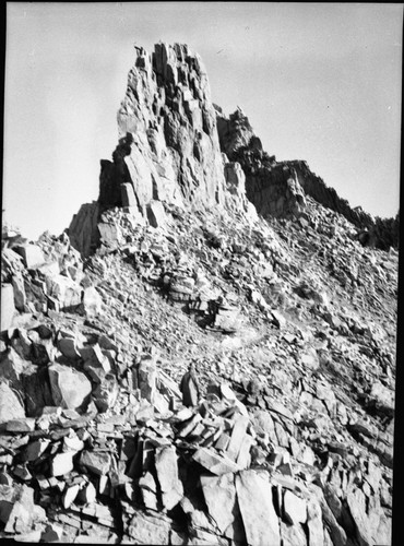 Trails, Whitney Trail near Mt. muir, 13800 ft