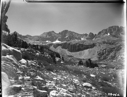 Glaciated Canyons, Misc. Peaks, Kings-Kern Divide. Junction Peak to Mt. Stanford