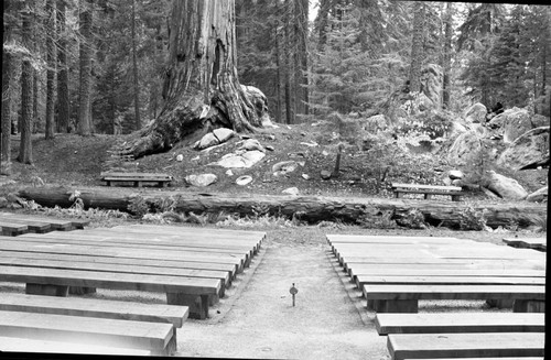 Buildings and Utilities, Grant Grove Amphitheater, After reconstruction