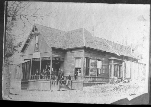 P.E. Stock 050000, Millwood, Logging, Red House at Millwood