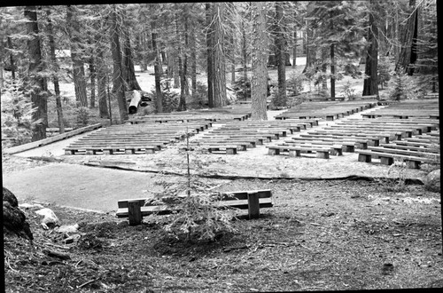 Buildings and Utilities, Grant Grove Amphitheater, after reconstruction