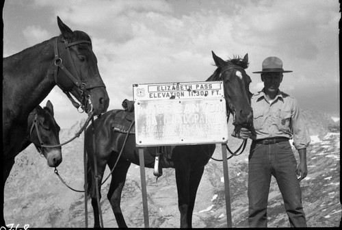 Signs, stock use. Ranger unidentified