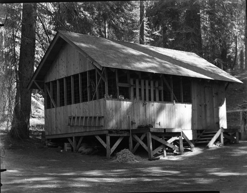 Buildings and Utilities, shed at government corral