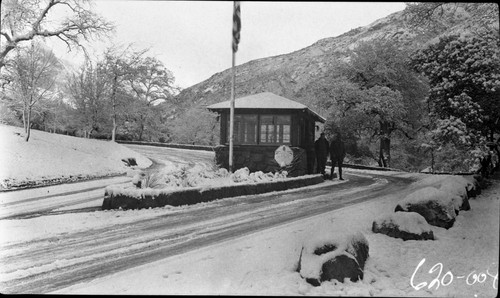 Buildings and Utilities, entrance station after completion