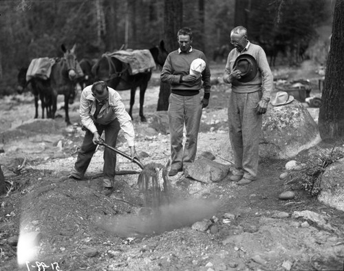 Backcountry cleanup, Historic Individuals, Dr. Harold Crowe, Richard Bradley, Dr. Harold Bradley