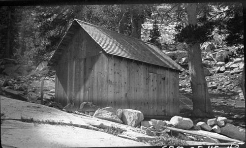 Backcountry Cabins and Structures, Hamilton Lake hay shed