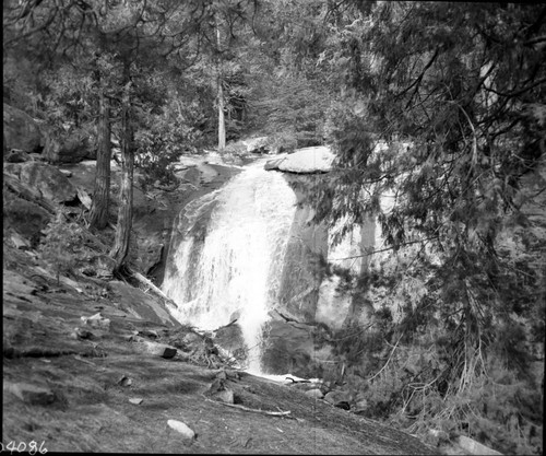 Misc. Falls, Deer Creek Waterfall along Generals Highway beyond lodge