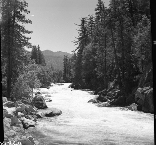 Kings Canyon, South Fork Kings River below Lewis Creek