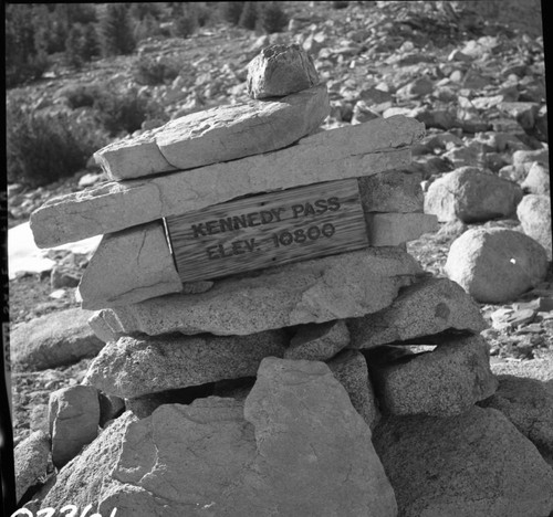 Signs, Kennedy Pass