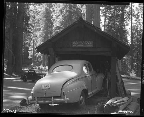 Accidents & Wrecks, wreck of Lost Grove Entrance Station