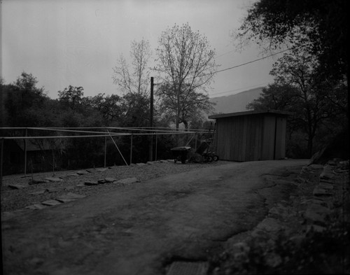 Construction, buildings and utilities, Ash Mountain Nursery under construction