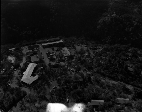 Aerial Views, Ash Mountain Headquarters. Buildings and Utilities