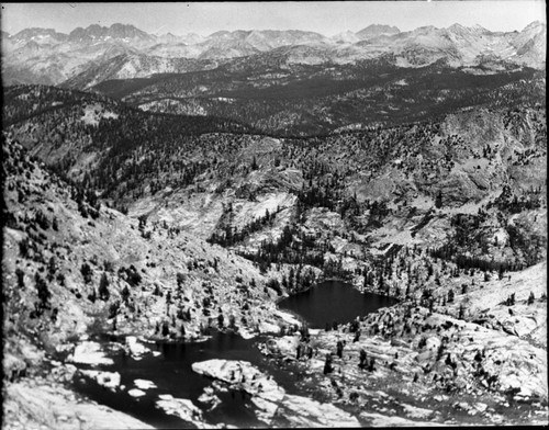 permanent meadow photo plot study. Misc. Canyons, Misc. Lakes, Misc. Gaps and Passes. View from Kennedy Pass