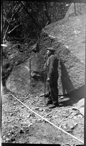 NPS Individuals, Construction, James B. Small, Superintendent Generals Highway Construction, Ash Mountain to Giant Forest