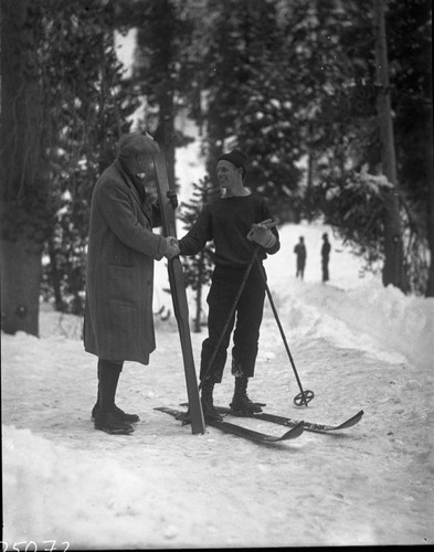 Skiing, First annual winter sports