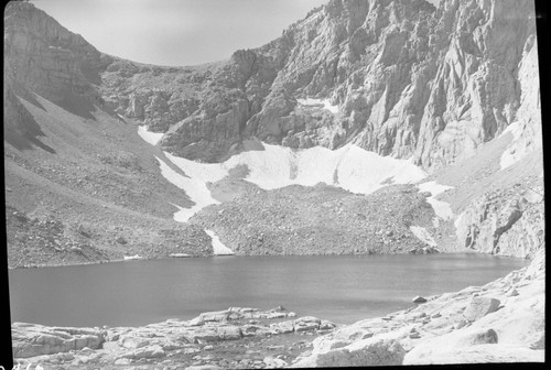 Misc. Lakes, Largest of the Crabtree Lakes. Talus Slopes, Misc. Glaciation