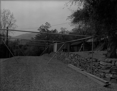 Construction, buildings and utilities, Ash Mountain Nursery under construction