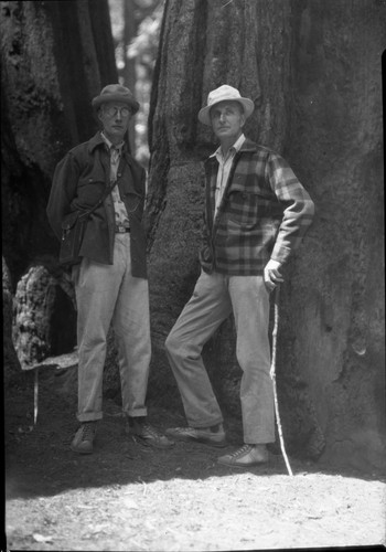 NPS Individuals, Kobs and Sisson first nature guide in Giant Forest