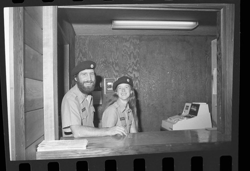 Buildings and Utilities, NPS Individuals, Crystal Cave guides Ron Meers and Peggy Moore