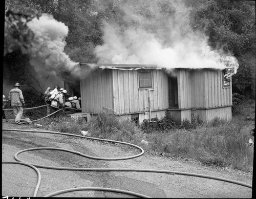 Training Activities, Structural Fire Training, Poison Oak Gulch. Ranger Activities