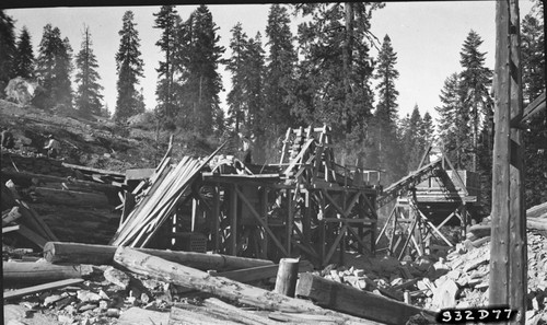 Construction, Wolverton Dam- rock crusher plant