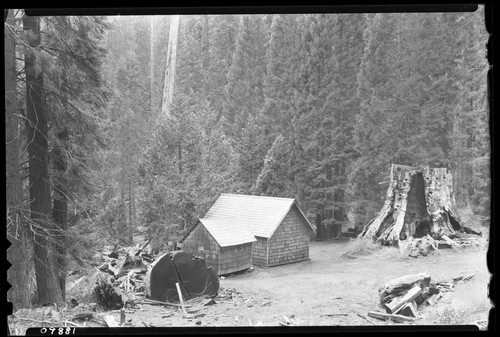 Logging, Wortman's Mill buildings