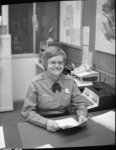 NPS Individuals, Evelyn Bates, Secretary to Chief Park Interpreter