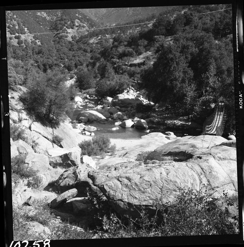 Middle Fork Kaweah River, near Flume Siphon