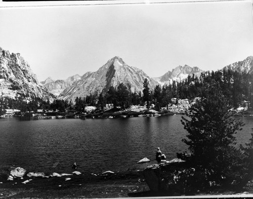 Bullfrog Lake and East Vidette Peak. Subalpine Forest Plant Community