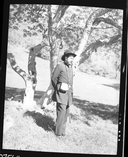 Interpretive Activities, Ronald J. Young dressed up as John C. Fremont, part of living history program. NPS Individuals