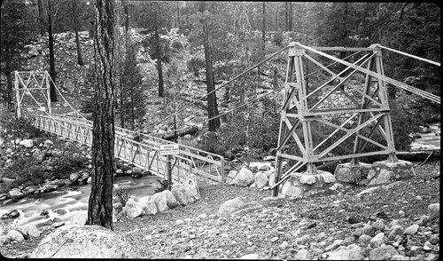 Bridges, Kern River Bridge at Lewis Camp