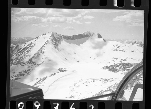 Misc. Lakes, South Guard Lake in snow (aerial view)