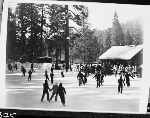 Snowplay, Ice rink at Lodgepole, Concessioner Facilities