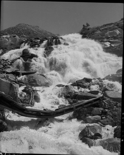 Record Heavy Snows, Bridges, Winter damaged bridge on trail to Dusty Basin