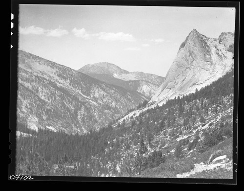 Misc. Domes, Charlotte Dome, Glaciated Canyons, Misc. Mountains, Palmer Mountain